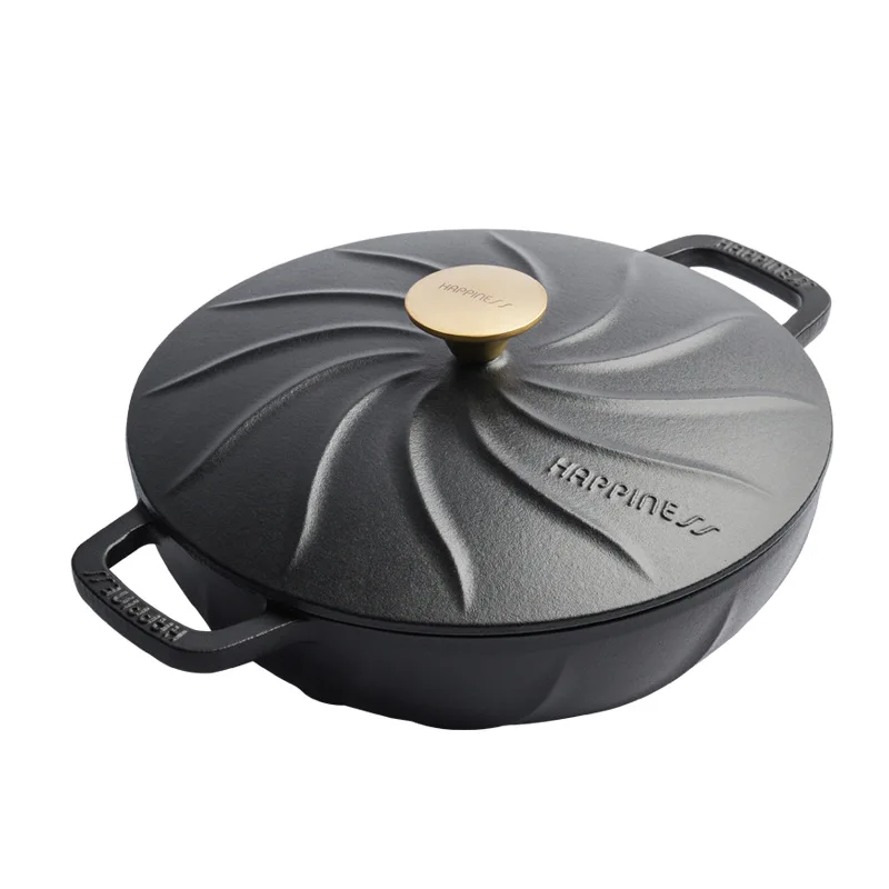 Dutch Oven Enamel - وعاء طهي من الحديد الزهر المطلي