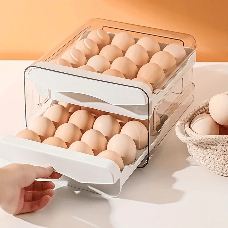 صندوق تخزين البيض البلاستيكي ذ - مراجعة Home Cooking Appliances وسعره