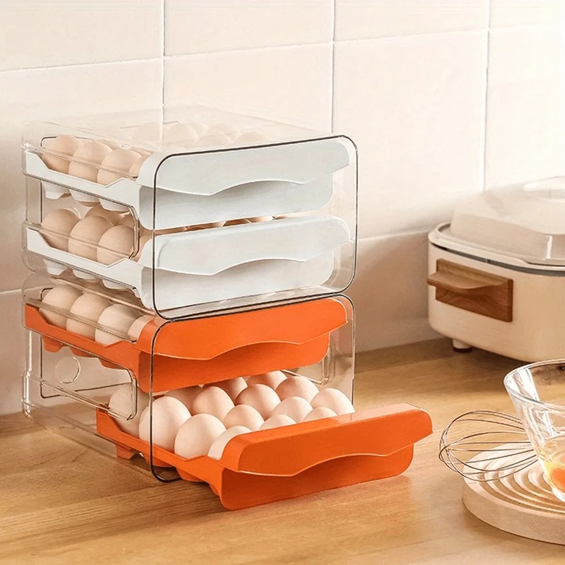 صندوق تخزين البيض البلاستيكي ذ - مراجعة Home Cooking Appliances وسعره