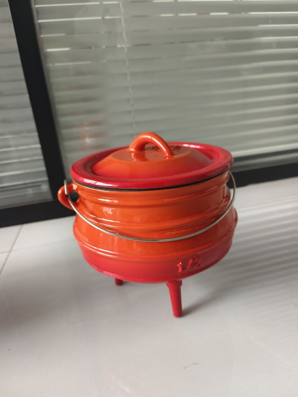 1/2 #   فرن هولندي من الحديد ا - مراجعة Dutch Oven Enamel وسعره