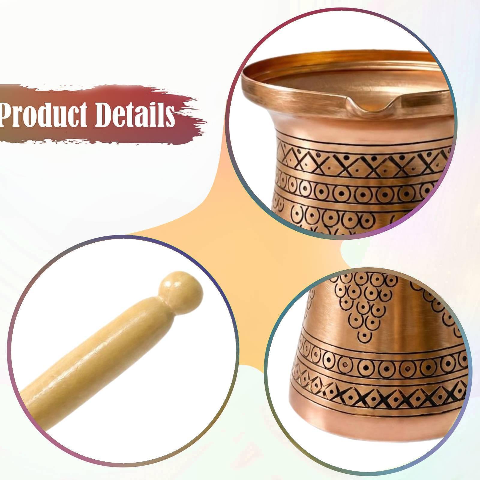 إبريق قهوة تركي سميك صغير سعة  - مراجعة Home Cooking Appliances وسعره