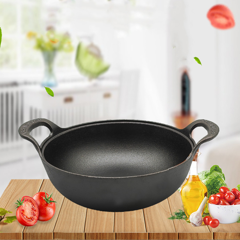 قدر حديدي بغطاء ومقبضين، مقلاة - مراجعة Dutch Oven Enamel وسعره