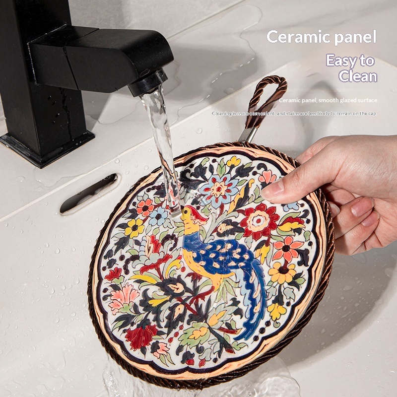 خمر مقاومة للحرارة الركيزة حصي - مراجعة Dutch Oven Enamel وسعره