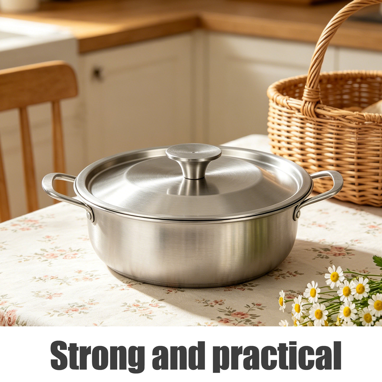 4 قطع من مقابض أغطية الأواني ا - مراجعة Dutch Oven Enamel وسعره