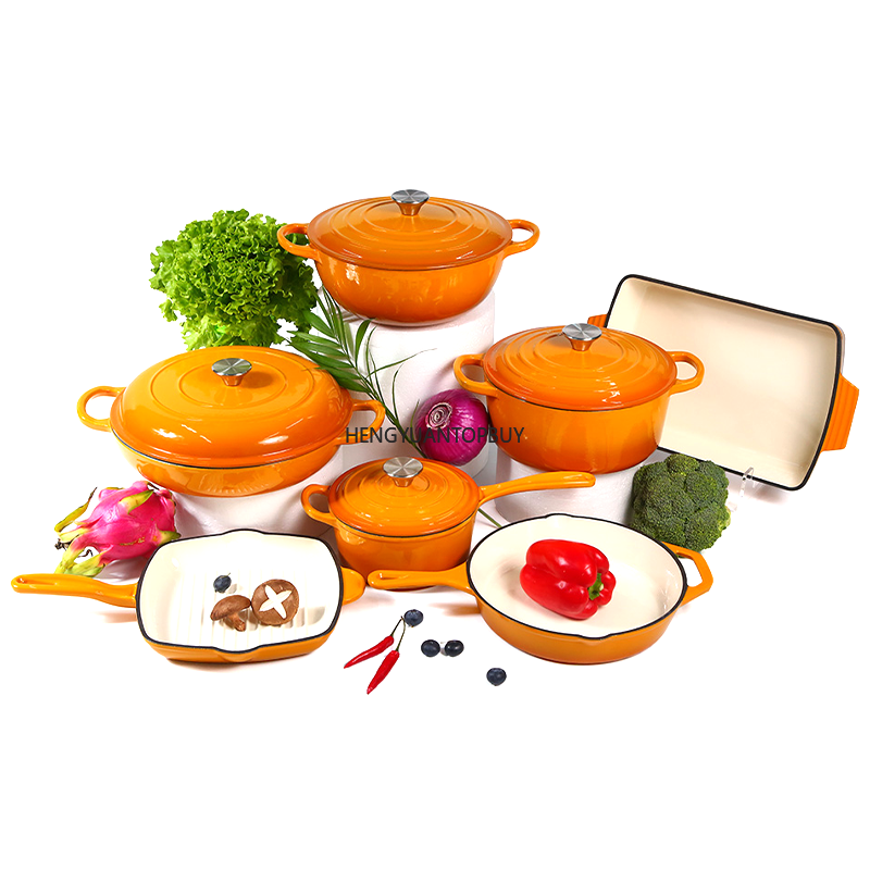 طقم أواني طهي حديثة التصميم من - مراجعة Dutch Oven Enamel وسعره