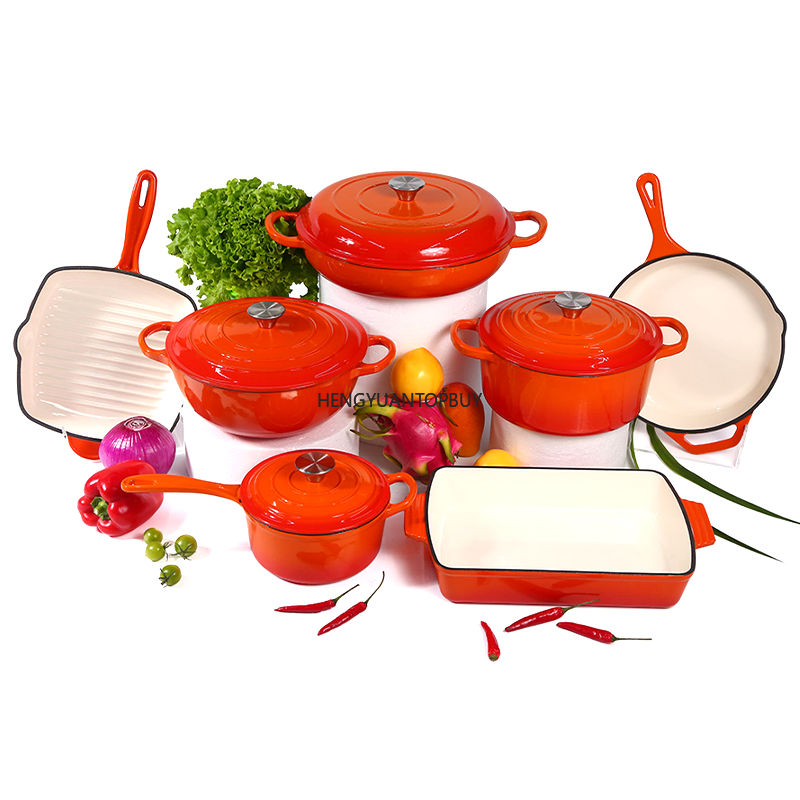 طقم أواني طهي حديثة التصميم من - مراجعة Dutch Oven Enamel وسعره