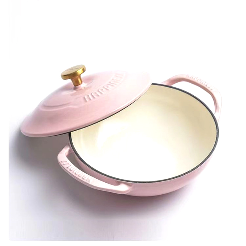 أواني طهي من الحديد الزهر بالم - مراجعة Dutch Oven Enamel وسعره
