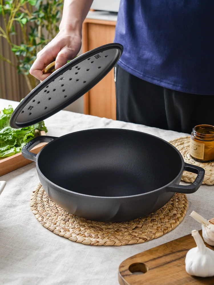 وعاء طهي من الحديد الزهر المطل - مراجعة Dutch Oven Enamel وسعره