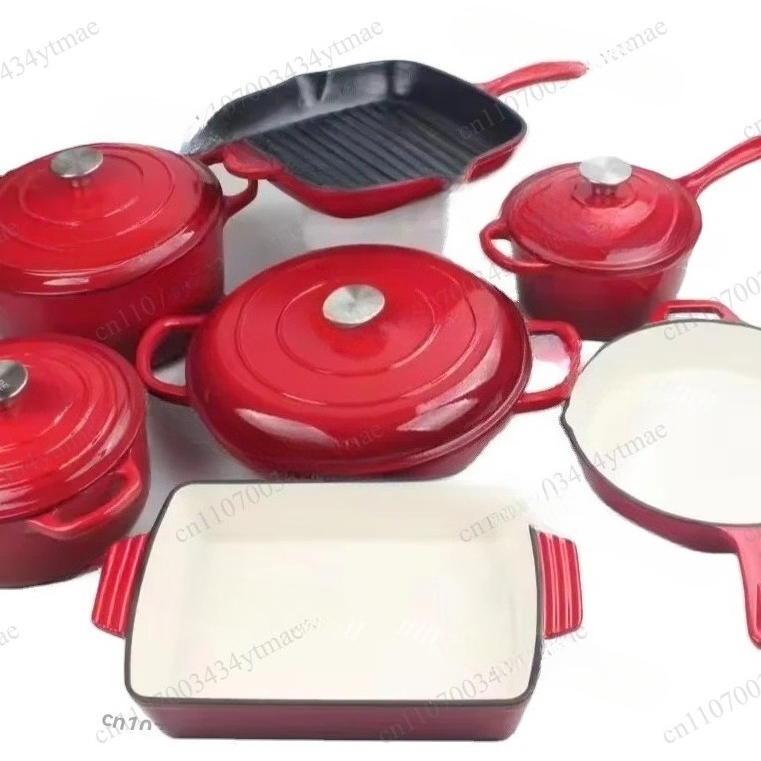 طقم قدور هولندية من الحديد الز - مراجعة Dutch Oven Enamel وسعره